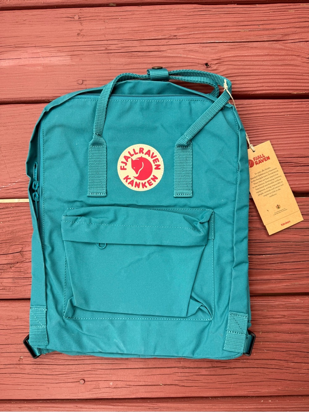 Fjallraven Kanken Ocean Green Backpack
